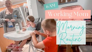 6 AM MORNING ROUTINE OF A WORKING MOM OF 3