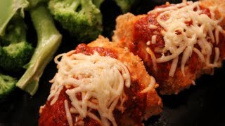 ★ DELICIOUS Bodybuilding Meal: Healthy Oven-Baked Chicken Parmesan