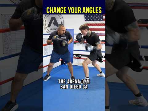 SHIFT Your FOOTWORK to CHANGE Your ANGLES! #boxing #technique #boxingtips