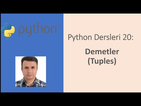 Python Dersleri 20: Demetler (Tuples) #python