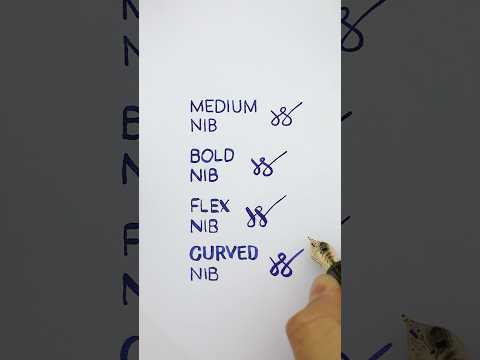 Montblanc nib testing ✒️🖤
