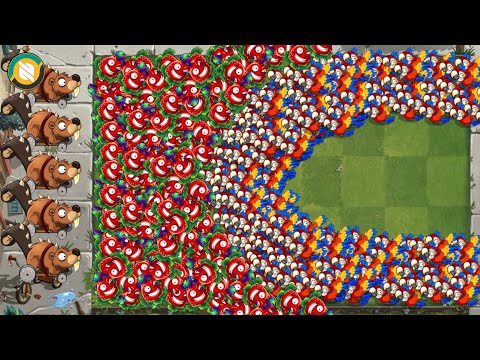 Which Plants Can Kill 40 Pirate Captain Parrot With 1 food plant?