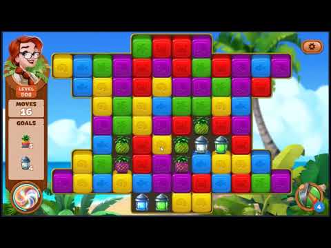 Lost Island Blast Adventure Level 508 - NO BOOSTERS 🏝️ | SKILLGAMING ✔️