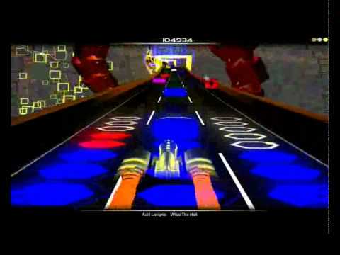 Audiosurf: Avril Lavigne - What the Hell (Eraser Pro)