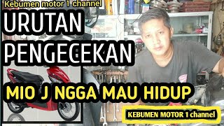 Download lagu SEQUENCE OF STANDARD CHECKING MIO J IS DIFFICULT TO START mp3