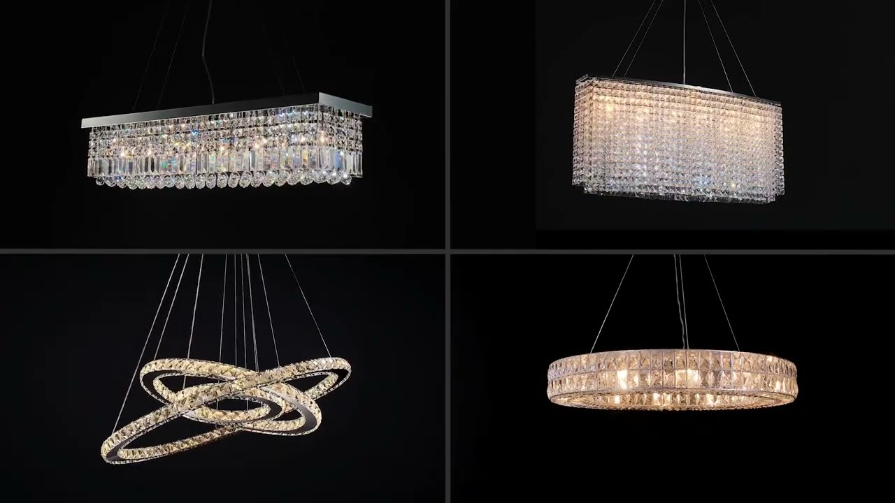 Watch video Crystal Chandeliers for Dining Room or Living Room Now Crystal Chandeliers for Dining Room or Living Room