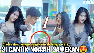 Download lagu PRANK SHOLAWAT & NGAJI❗️SAWERAN MANJA DARI SI CANTIK😍 mp3