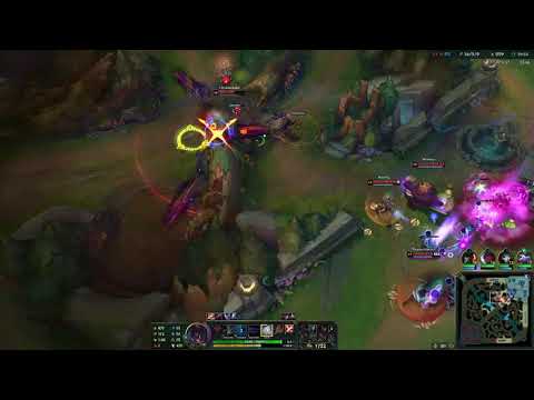 Zed vs Qiyana. Destroyed