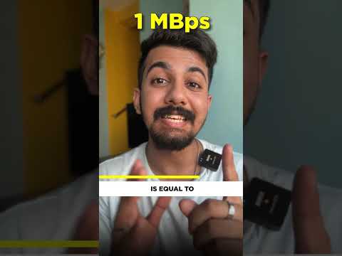 MBps vs Mbps in internet speed #shorts | Aaditya Iyengar | Lordmoneyengar