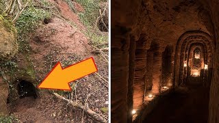 Mysterious Rabbit Hole Leads To A 700 Year Old Secret Temple Built By Knights Templar