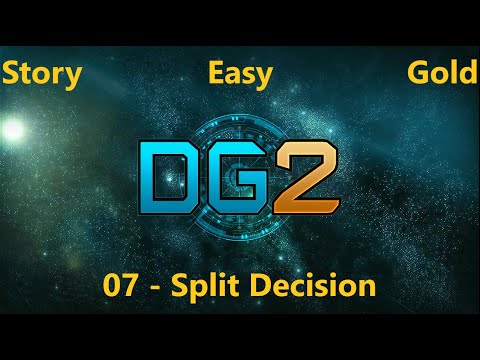 Defense Grid 2. Campaign: 07 - Split Decision Story Easy (Gold Medal)
