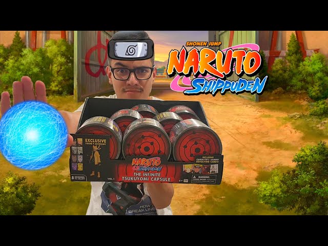 Vídeo relacionado con Bizak Naruto Tsukuyomi Infinito Cápsula Sorpresa, Figura Coleccionable de 7 cm con Accesorio y Base de Exhibición, 8 Personajes para Coleccionar, +6 años, (64111305)
