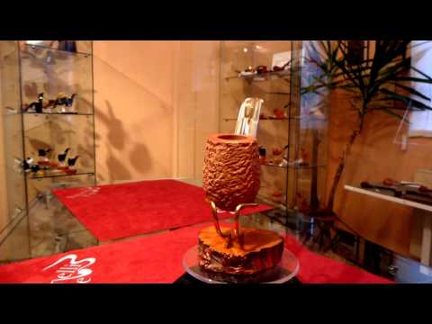 Pipa in radica bent fatta a mano - www.paronellipipe.it