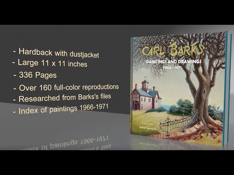 Kickstarter Launch Video: Carl Barks Paintings and Drawings 1966 1971