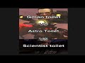 Gman Toilet (all form)VS Astro Toilet (all form) VS Scientist Toilet (all form)