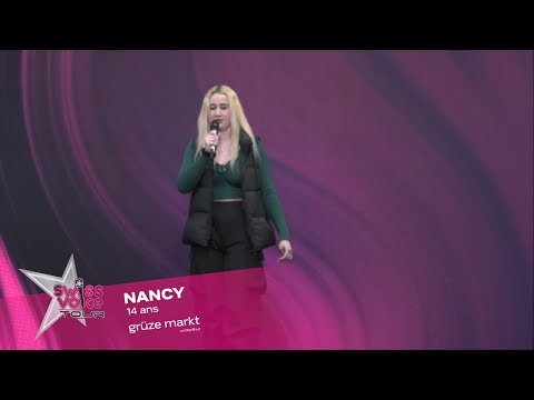 Nancy 15 jahre - Swiss Voice Tour 2023, Grüze Markt Winterthur