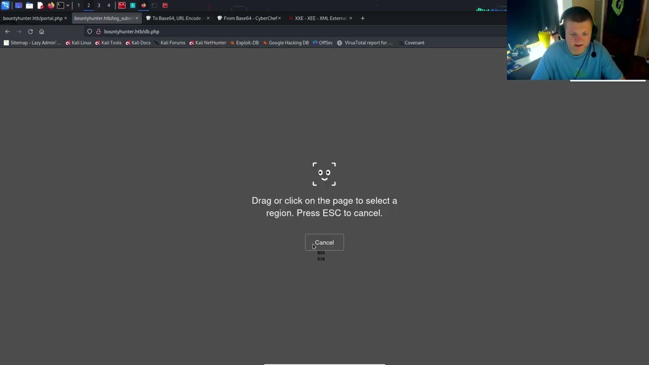 BountyHunter - HackTheBox walkthrough