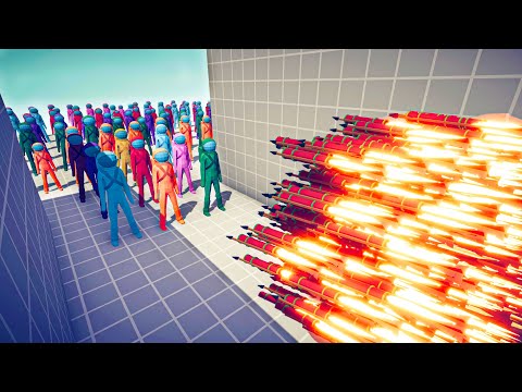 100x AMONG US vs EVERY GOD - 🏹Totally Accurate Battle Simulator TABS