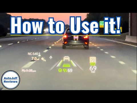 2025 Mazda Active Driving Display - Road Demo & How to Change Settings