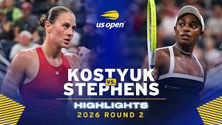 Download lagu Marta Kostyuk vs. Sloane Stephens Highlights | 2026 US Open Round 2 mp3