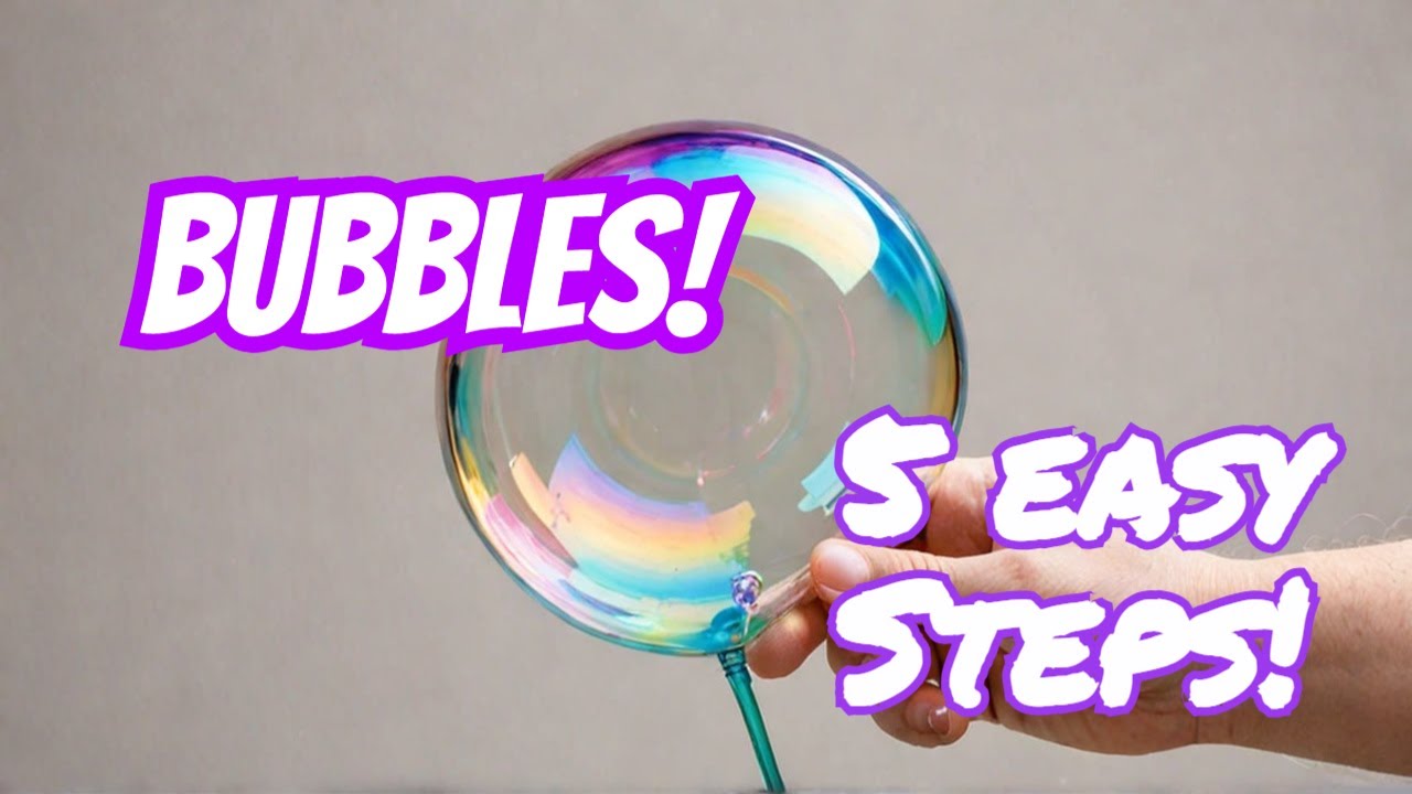 I Make BUBBLES to Create Art! 2024