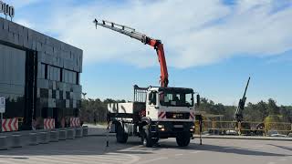 MAN TGM 18.340 4x4 Palfinger PK 18002 Crane cami&oacute;n caja abierta | Imagen 4 - Autoline