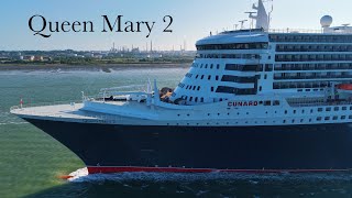 Queen Mary 2 - Cunard - Departing Southampton 25/07/2025 - DJI Air 3s 4K - START RC CPL Filter
