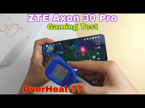 ZTE Axon 30 Pro [ Genshin Impact ] & [ Call Of Duty Mobile ] Test | Graphics,Temperature | Tech4Life
