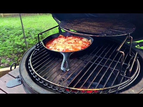 Skillet Chicken Enchiladas (Meal-Kit) on the Big Green Egg