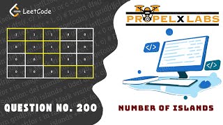Leetcode Question no. 200 - Number of Islands