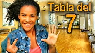 Canción de la tabla del 7 - Las Tablas de Multiplicar al Estilo Urbano - Videos Educativos #