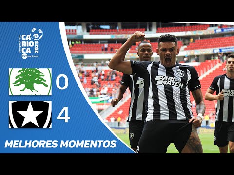 BOAVISTA 0 x 4 BOTAFOGO - MELHORES MOMENTOS - CARIOCÃO BETNACIONAL 2023