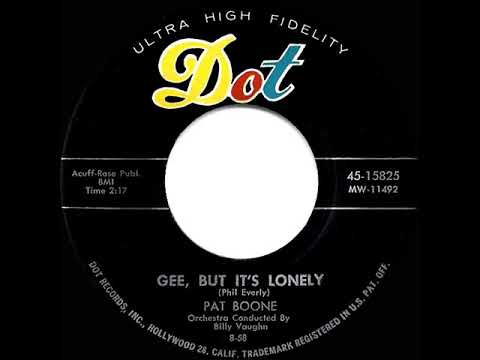 Gee, But It's Lonely cover