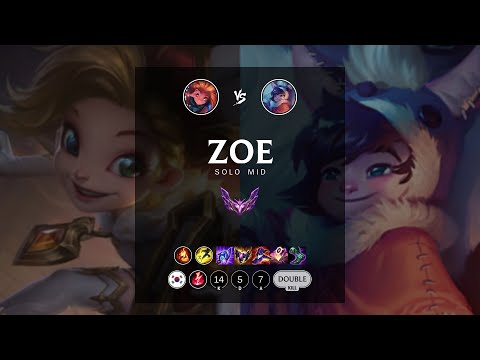 Zoe Mid vs Nunu & Willump - KR Master Patch 12.15