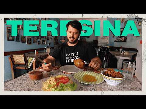 Provando COMIDAS de TERESINA, PIAUÍ