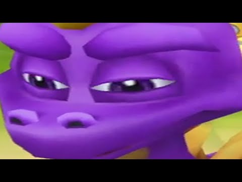 Spyro a Hero's Tail but it's out of context