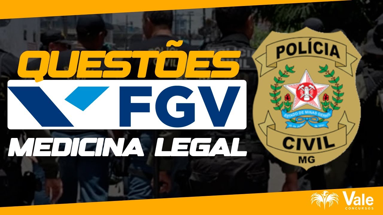 RETA FINAL PCMG - MARATONA DE QUESTÕES - Medicina Legal