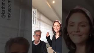 Katharine McPhee &amp; David Foster - Open toes @ The Kat &amp; Dave Show (18 March 2020) - Camera Kat