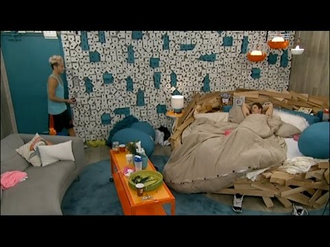7/30 4:50pm - Frankie Retrieves Zach from the HoH Room to Study More
