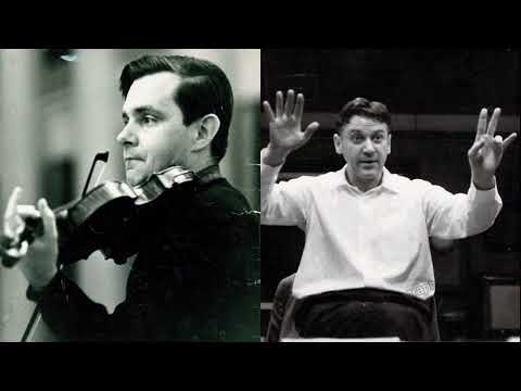IGOR BEZRODNY, violin. Ernest  Chausson - Poeme, Op.25 [USSR State SO, Kirill Kondrashin] 1953