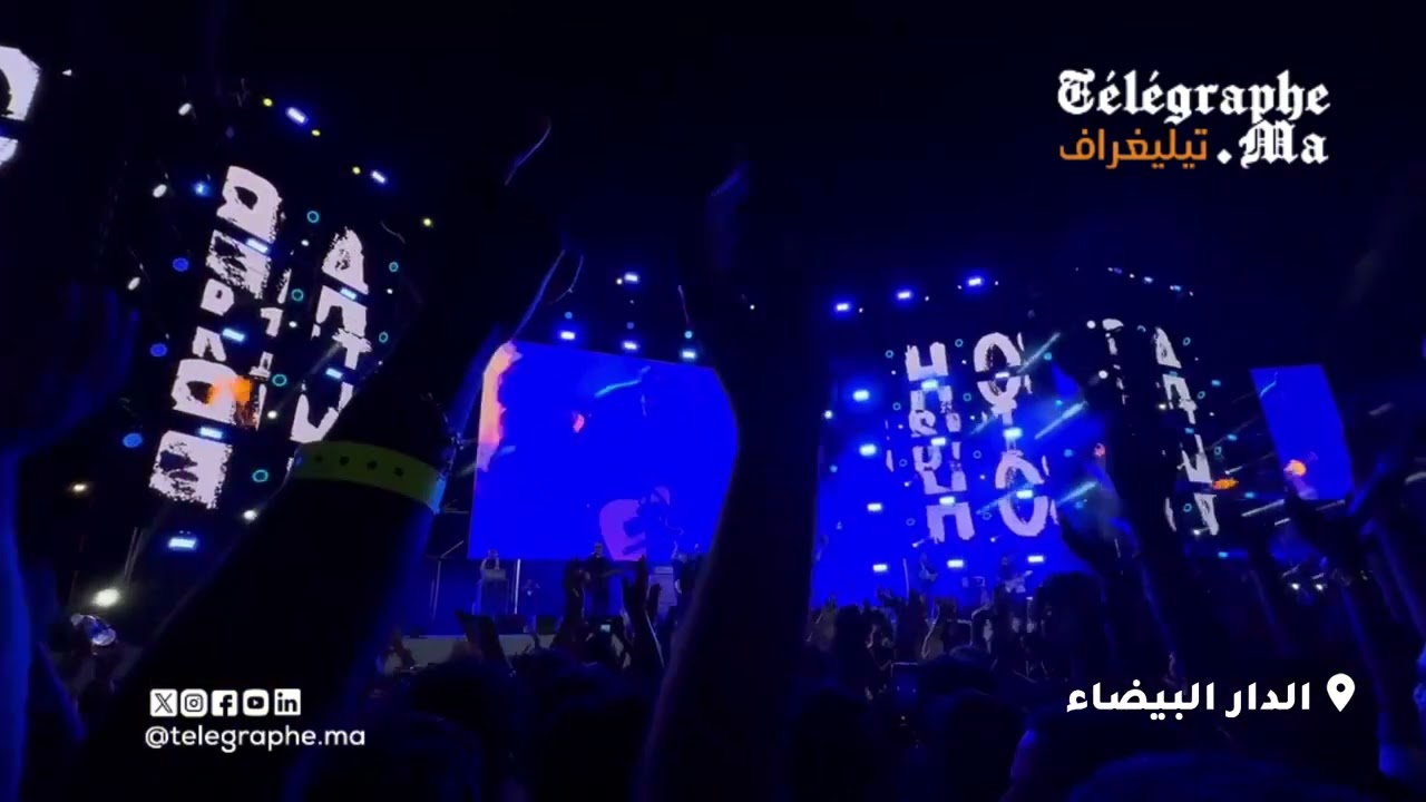 بالفيديو .. "هوبا هوبا سبيريت" تُلهب أجواء منصة أسبوع موسيقى الدار البيضاء