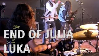 END OF JULIA - LUKA - Alvinuria (Drum Cam)