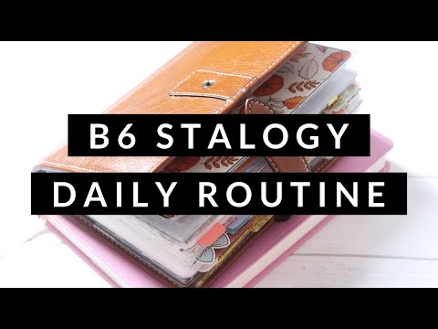 B6 Stalogy Daily Routine (September 2020)