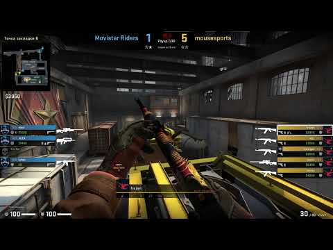 CSGO POV Demo mousesports frozen (32/26) vs Movistar Riders (de_train) ESL Road to Rio (24.04.2020)