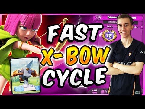 TOP XBOW DECK! SUPER FAST CYCLE DECK — Clash Royale