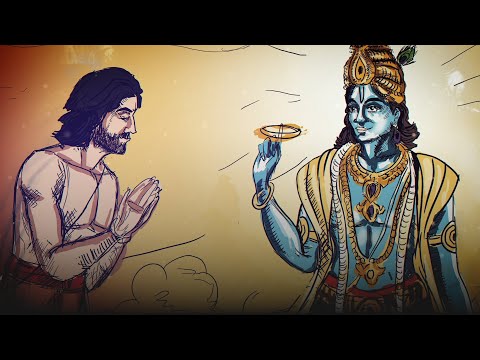 English - Lord Krishna and King Shurasena