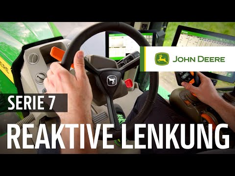 Fahrspaß pur: Traktor der Serie 7 mit REAKTIVER LENKUNG