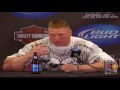 Brock Lesnar Apology UFC 100 Post Fight Press Conference w GSP amp Dana White
