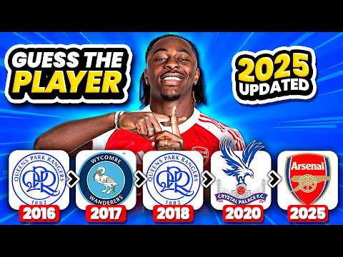 GUESS THE PLAYER BY THEIR TRANSFERS | FOOTBALL QUIZ TRIVIA 2025