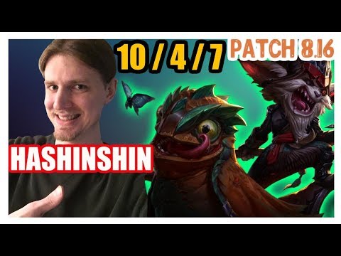 [Partially without sound] Hashinshin | Best KLED vs ILLAOI | KLED Top | Master Gameplay | Patch 8.16